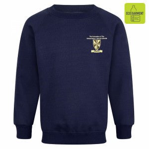 Annunciation Sweatshirt for Nursery & PE - Navy - ACE Clothing