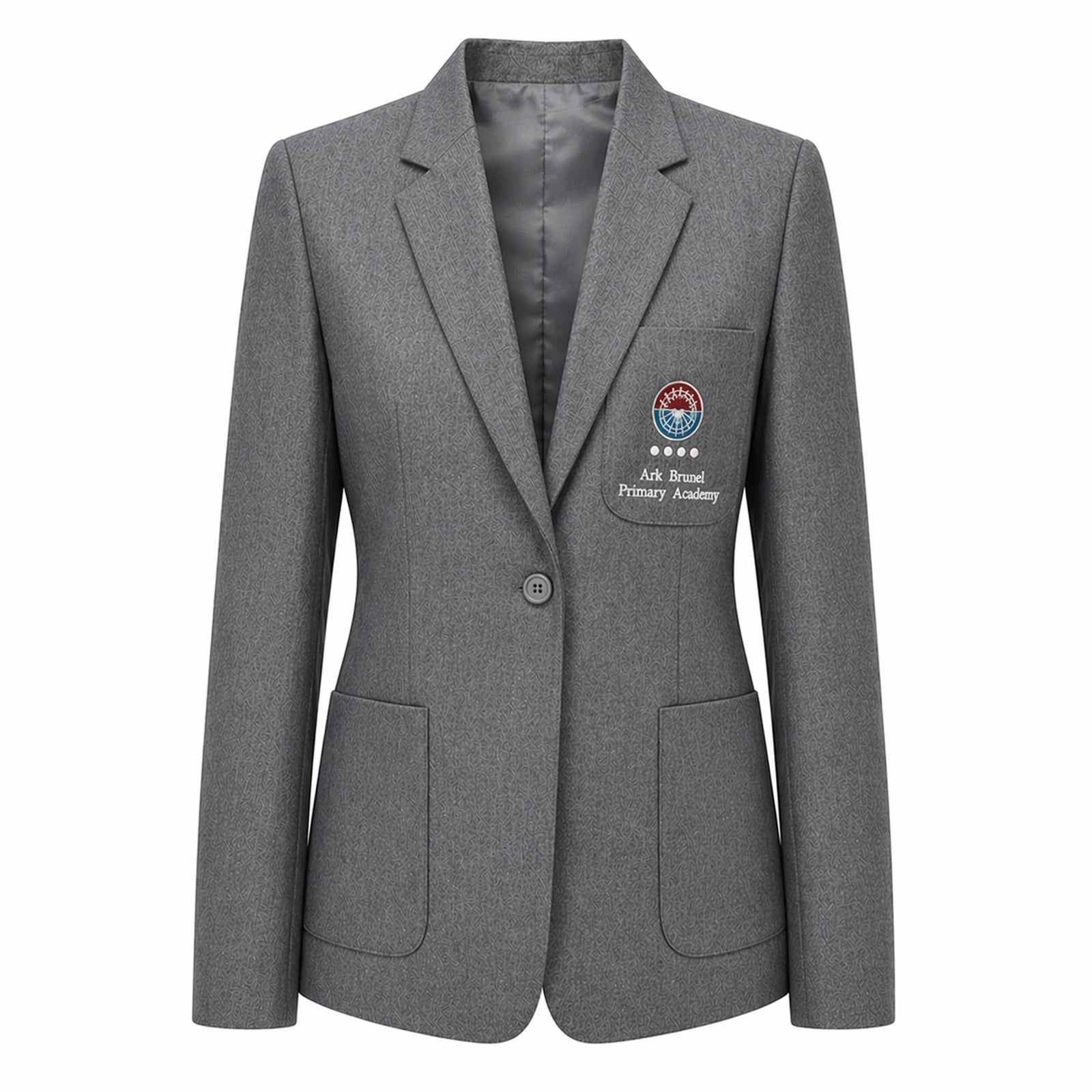 Ark Brunel Girls Blazer for Yrs5-6 - Marl Grey - ACE Clothing