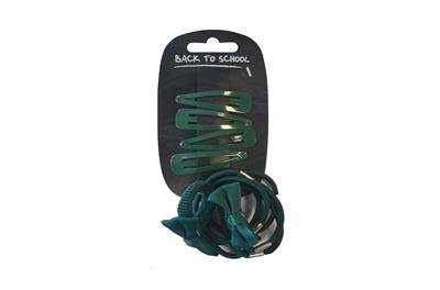 Bows Clips & Hair Bobbles (Bottle) - ACE Clothing