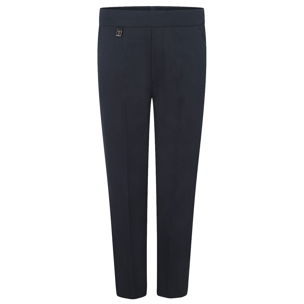 Boys Pull-Up Trousers - Navy - ACE Clothing