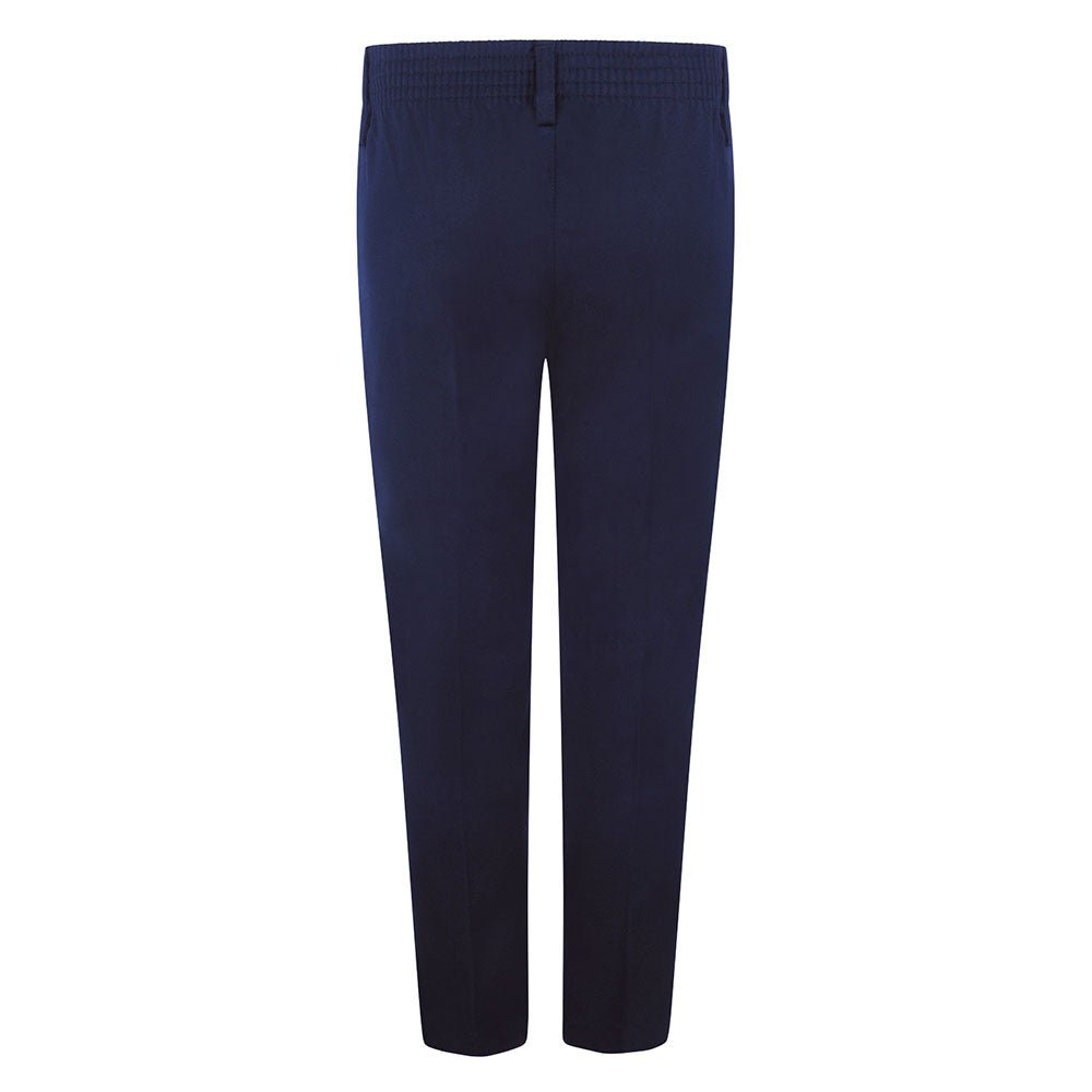 Boys Standard Fit Junior Trousers - Navy - ACE Clothing