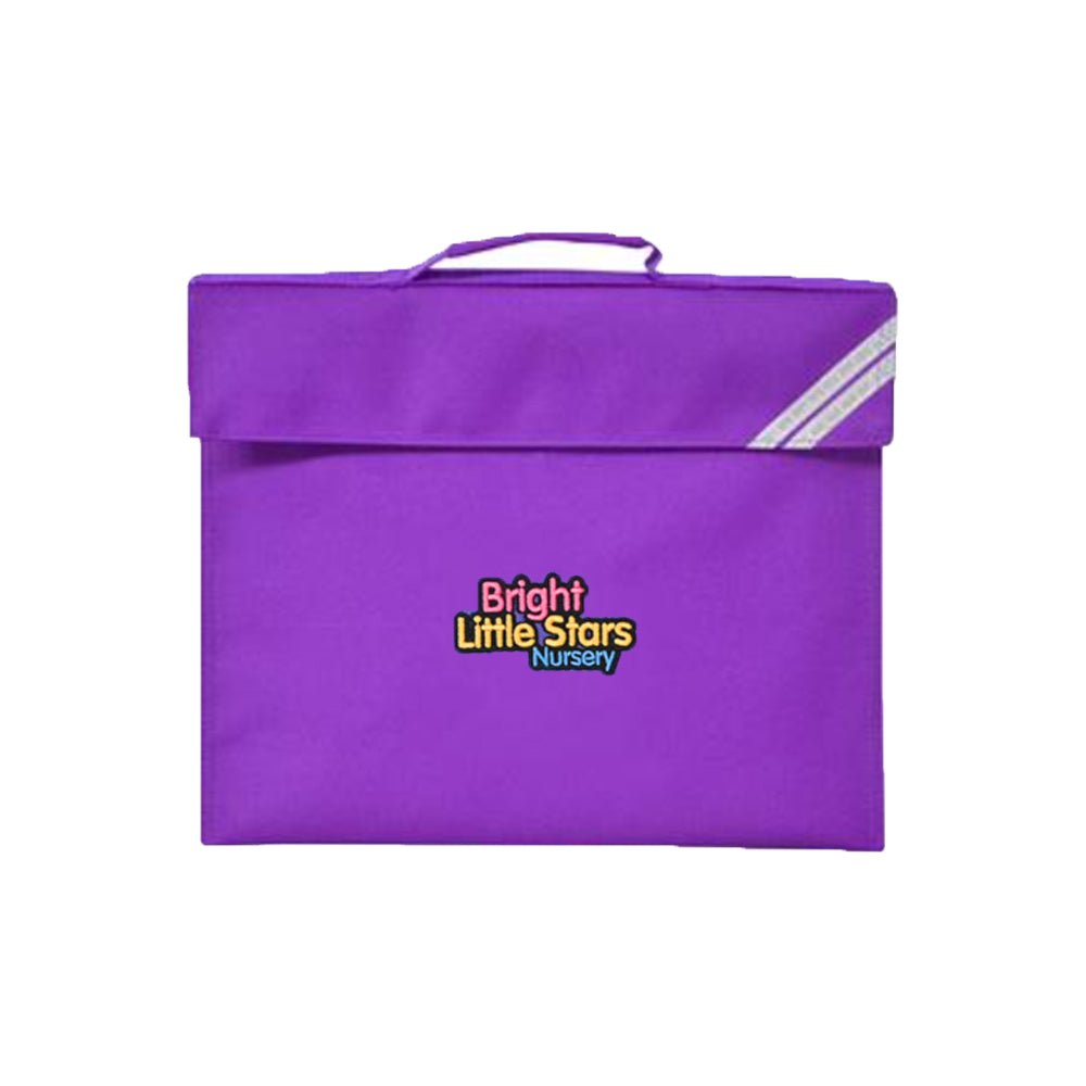 Bright Little Stars COMPULSORY Bookbag (PRBB19 Purple) - ACE Clothing
