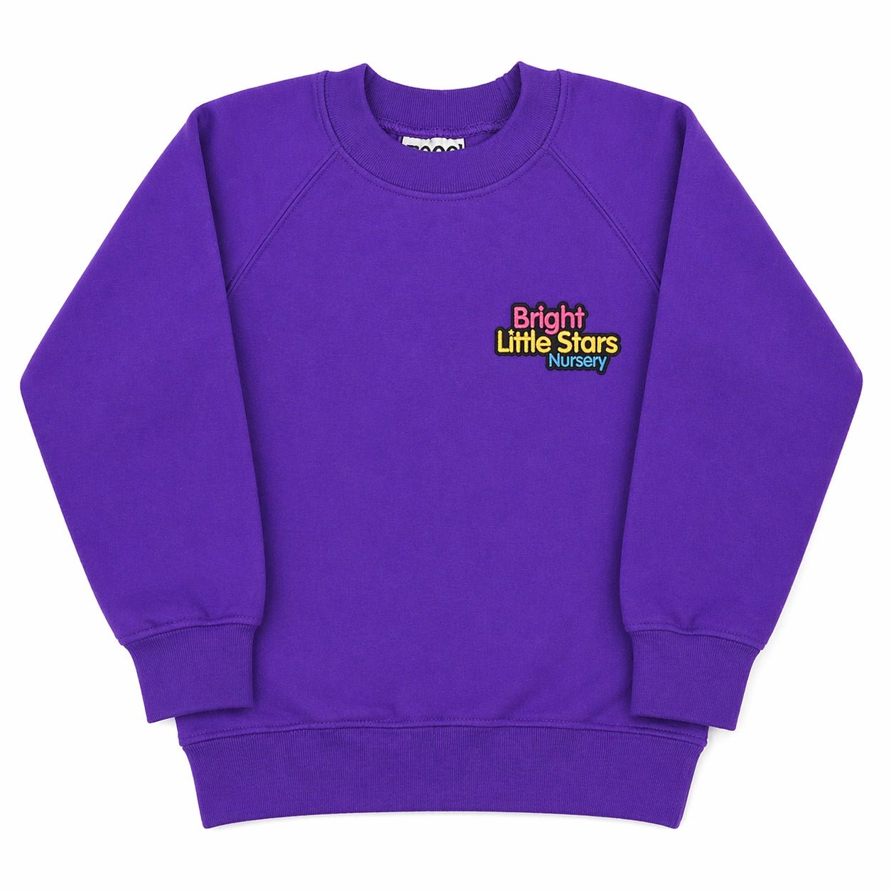 Bright Little Stars COMPULSORY Sweatshirt Option 1 - Purple - ACE Clothing