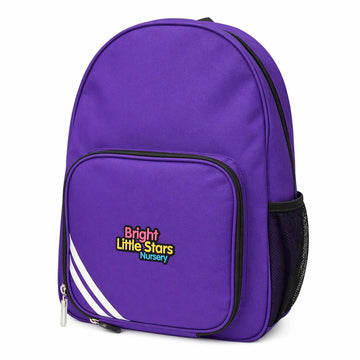 Bright Little Stars COMPULSORY/Option 2 Infant Backpack (Purple) - ACE Clothing