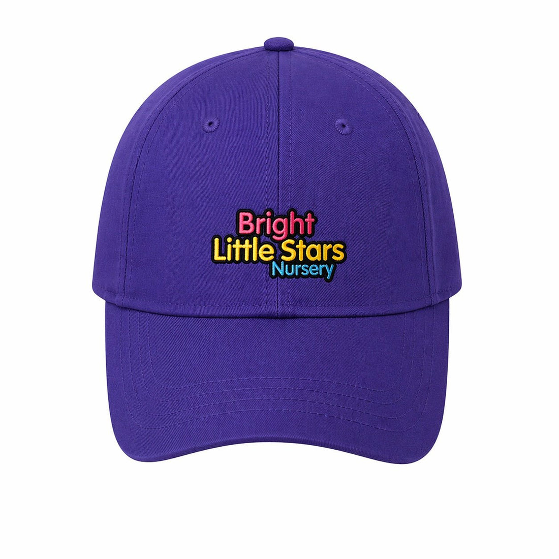 Bright Little Stars OPTIONAL Summer Cap (Purple) - ACE Clothing