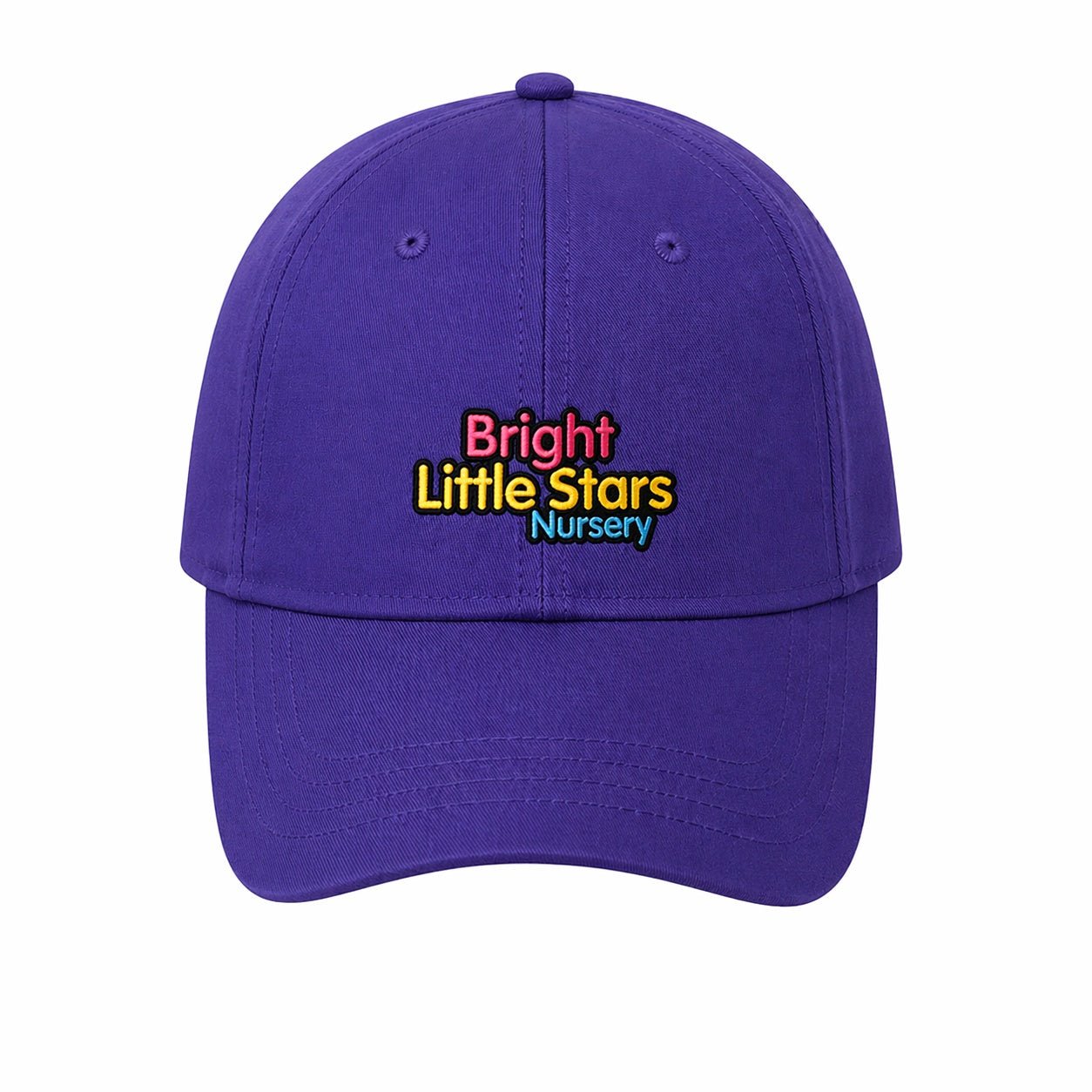 Bright Little Stars OPTIONAL Summer Cap (Purple) - ACE Clothing