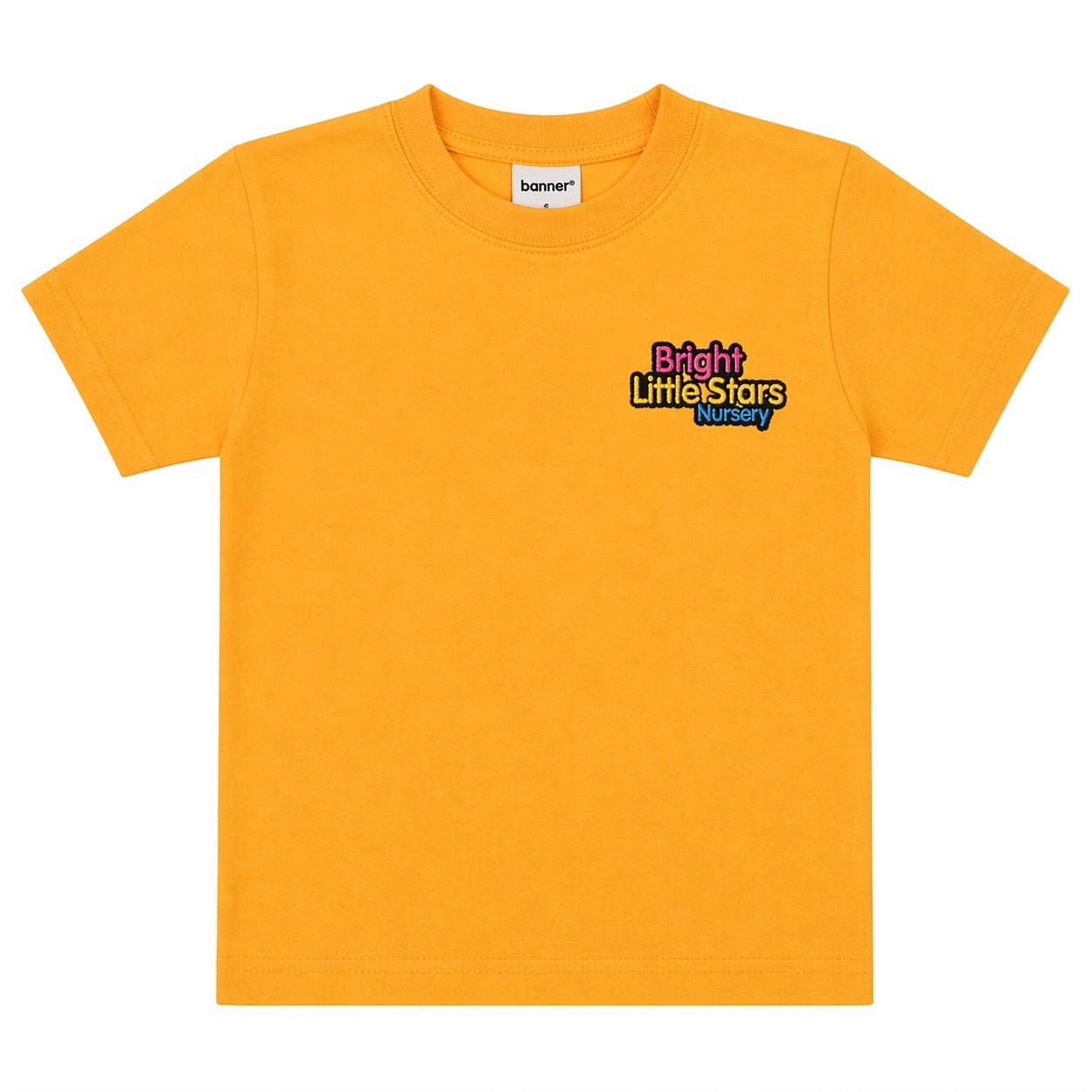 Bright Little Stars OPTIONAL Summer T-Shirt (Gold) - ACE Clothing