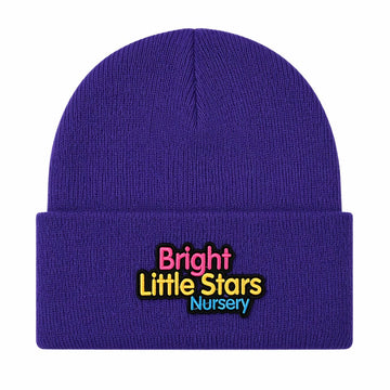 Bright Little Stars OPTIONAL Winter Hat (Purple) - ACE Clothing