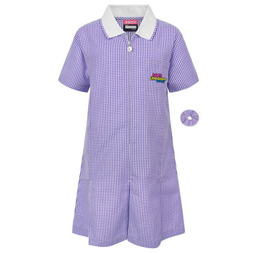 Bright Little Stars Summer Dress with Logo - Compulsory - ACE Clothing