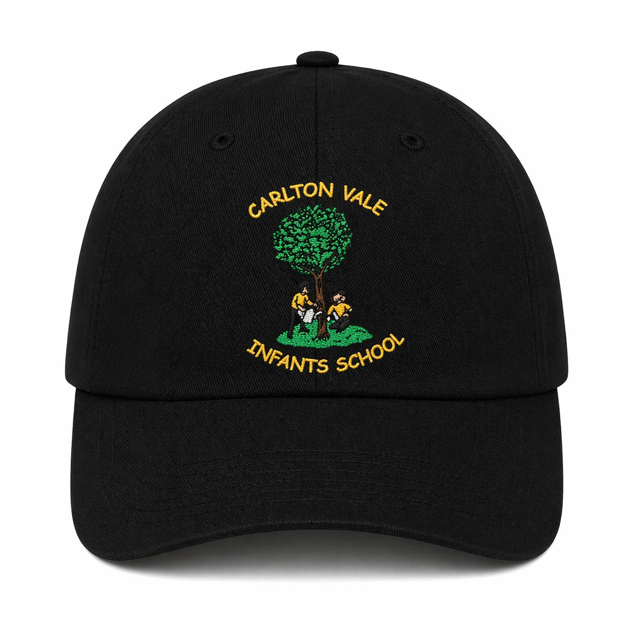 Carlton Vale Summer Cap (Black) - ACE Clothing
