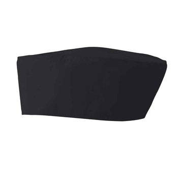 Chef's Skull Cap Plain - Black - ACE Clothing
