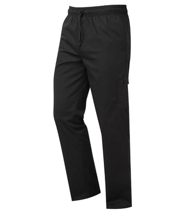 Chef's Trousers Plain - Black - ACE Clothing