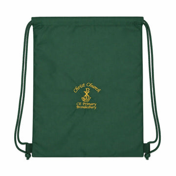 Christ Church PE Kit Bag (Bottle Green) - ACE Clothing