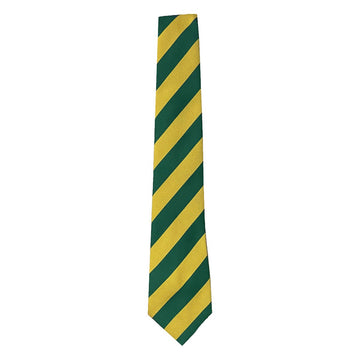Christ Church School Tie Year 6 (Green/Gold) - ACE Clothing
