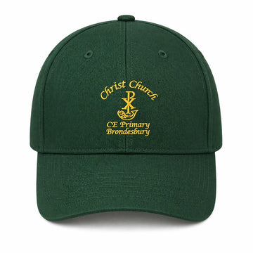 Christ Church Summer Baseball Cap (Bottle Green) - ACE Clothing