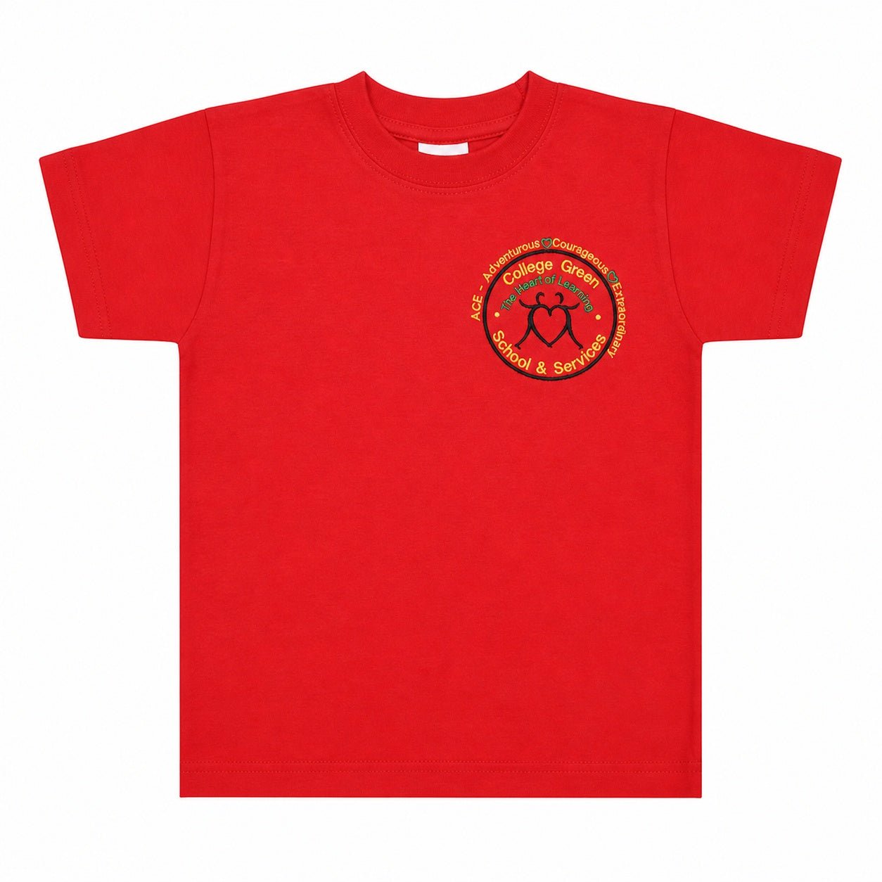 College Green Summer T-Shirt - ACE Clothing
