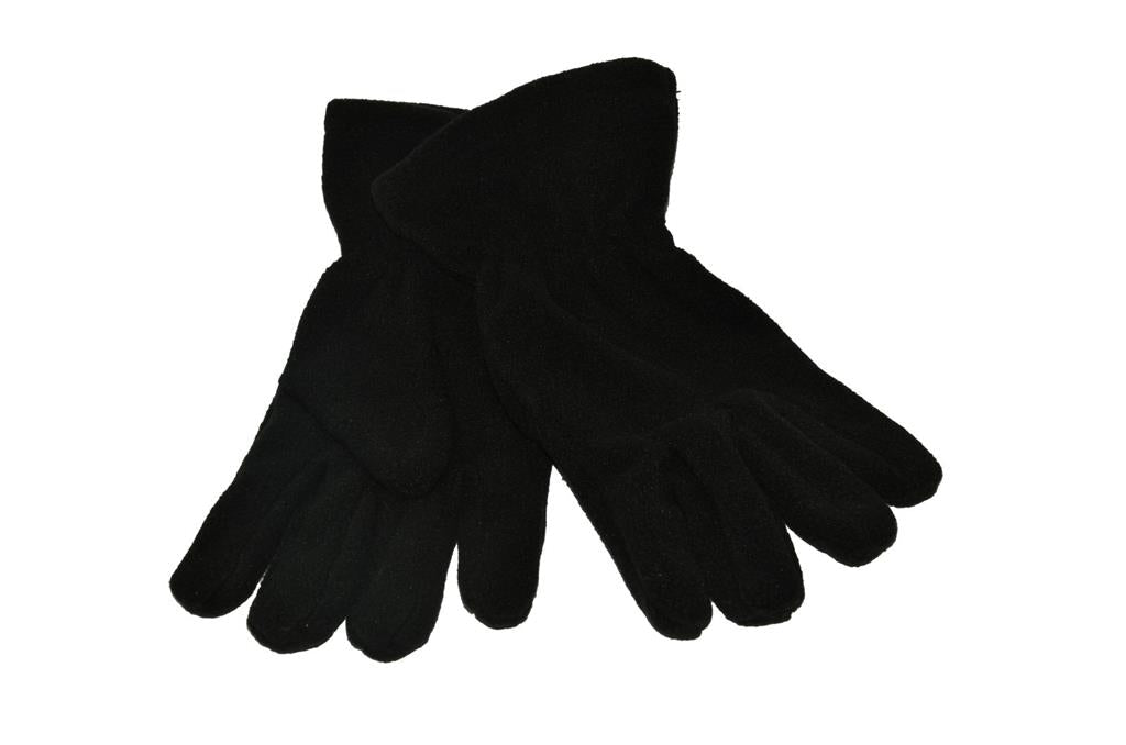 Fleece Gloves (Black) - ACE Clothing