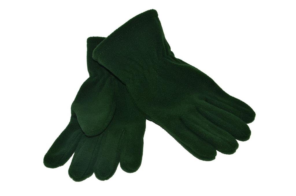 Fleece Gloves (Bottle Green) - ACE Clothing