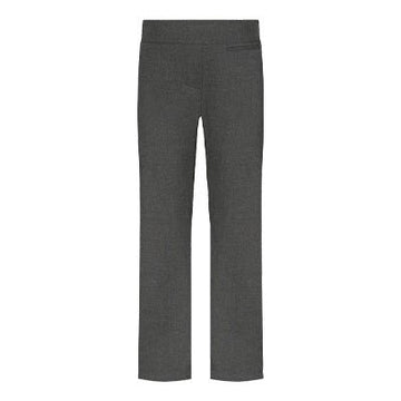 Girls Comfort Fit Junior Trousers - Grey - ACE Clothing