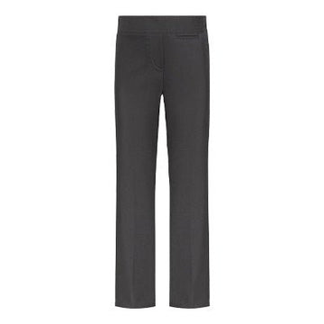 Girls Junior Slim Fit Trousers - Black - ACE Clothing