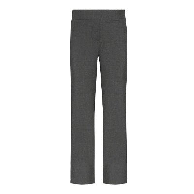 Girls Junior Slim Fit Trousers -Grey - ACE Clothing