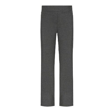 Girls Junior Slim Fit Trousers -Grey - ACE Clothing