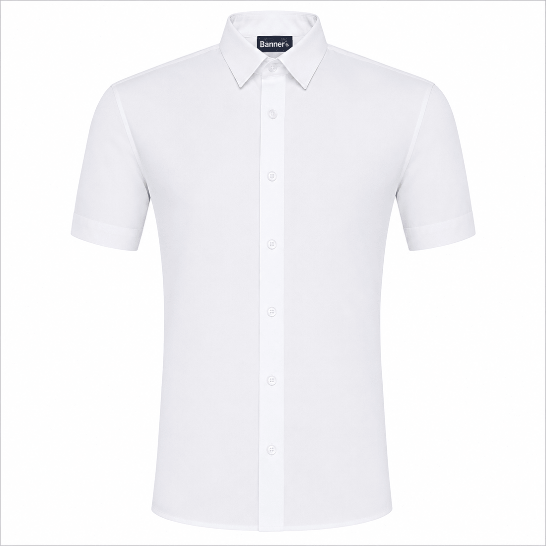 Girls Non Iron Regular Fit Short Sleeve Blouses Twin Pack (White) - ACE Clothing