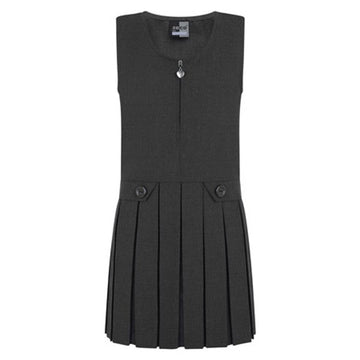 Girls Pinafore - Grey - ACE Clothing