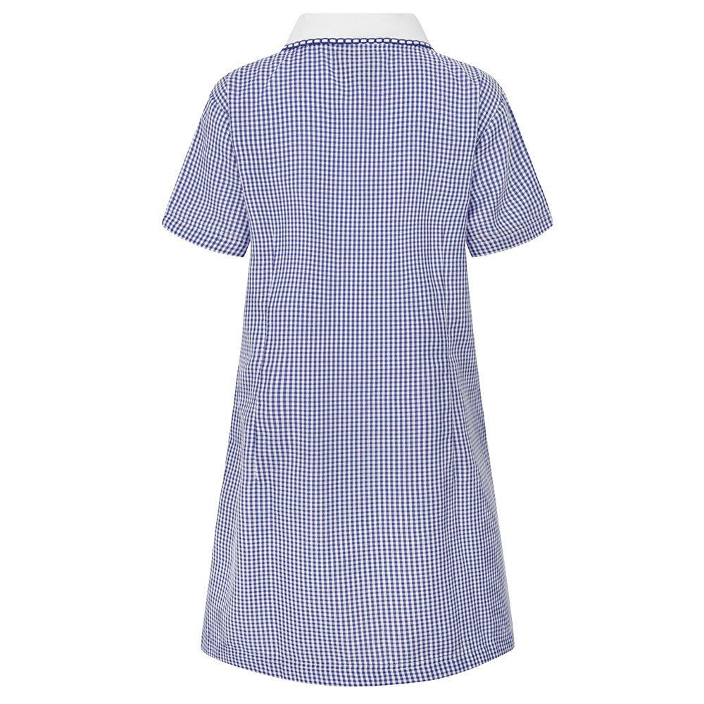 Girls Summer Dress Navy/ White Gingham - (Z) - ACE Clothing