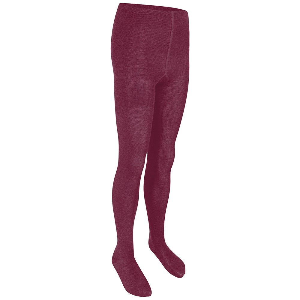 Girls Tights Pack of 2 - Maroon - ACE Clothing