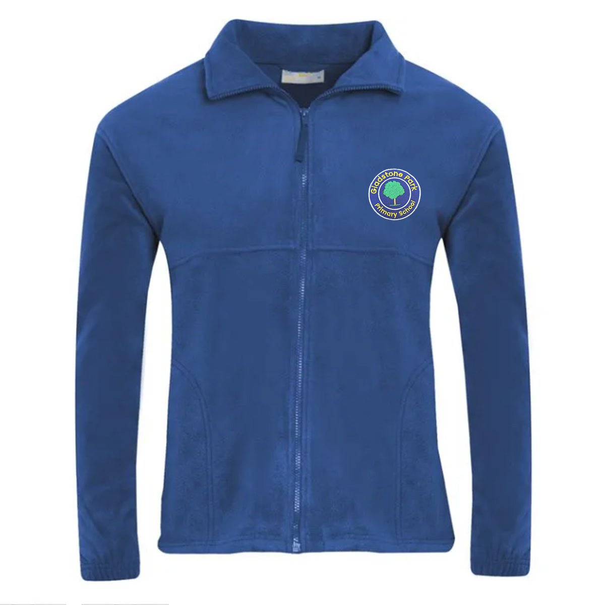 Gladstone Park Polar Fleece Jacket (Royal Blue) - ACE Clothing