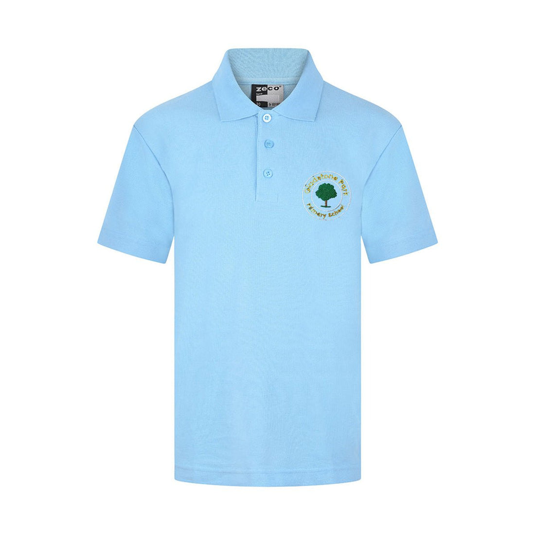 Gladstone Park Polo Shirt (Sky Blue) - ACE Clothing