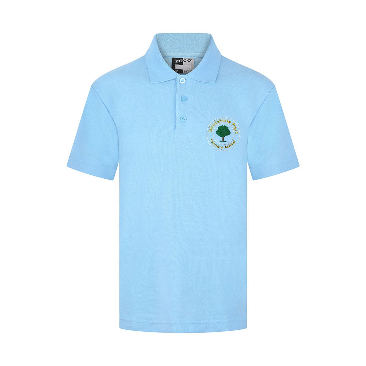 Gladstone Park Polo Shirt (Sky Blue) - ACE Clothing