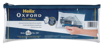 Helix Clear Pencil Case - Large - ACE Clothing