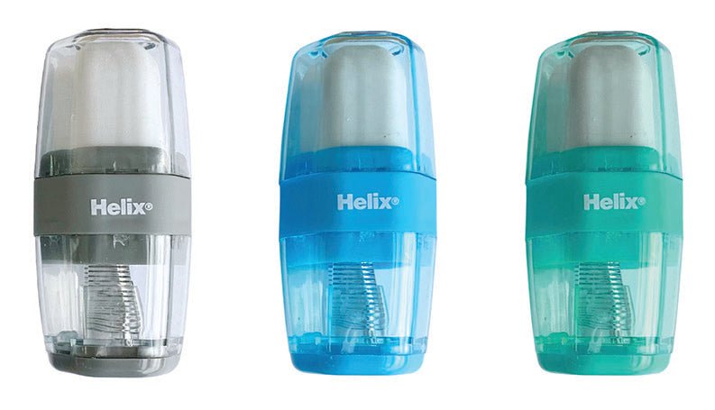 Helix Duo 1 Hole Sharpener/ Eraser - ACE Clothing