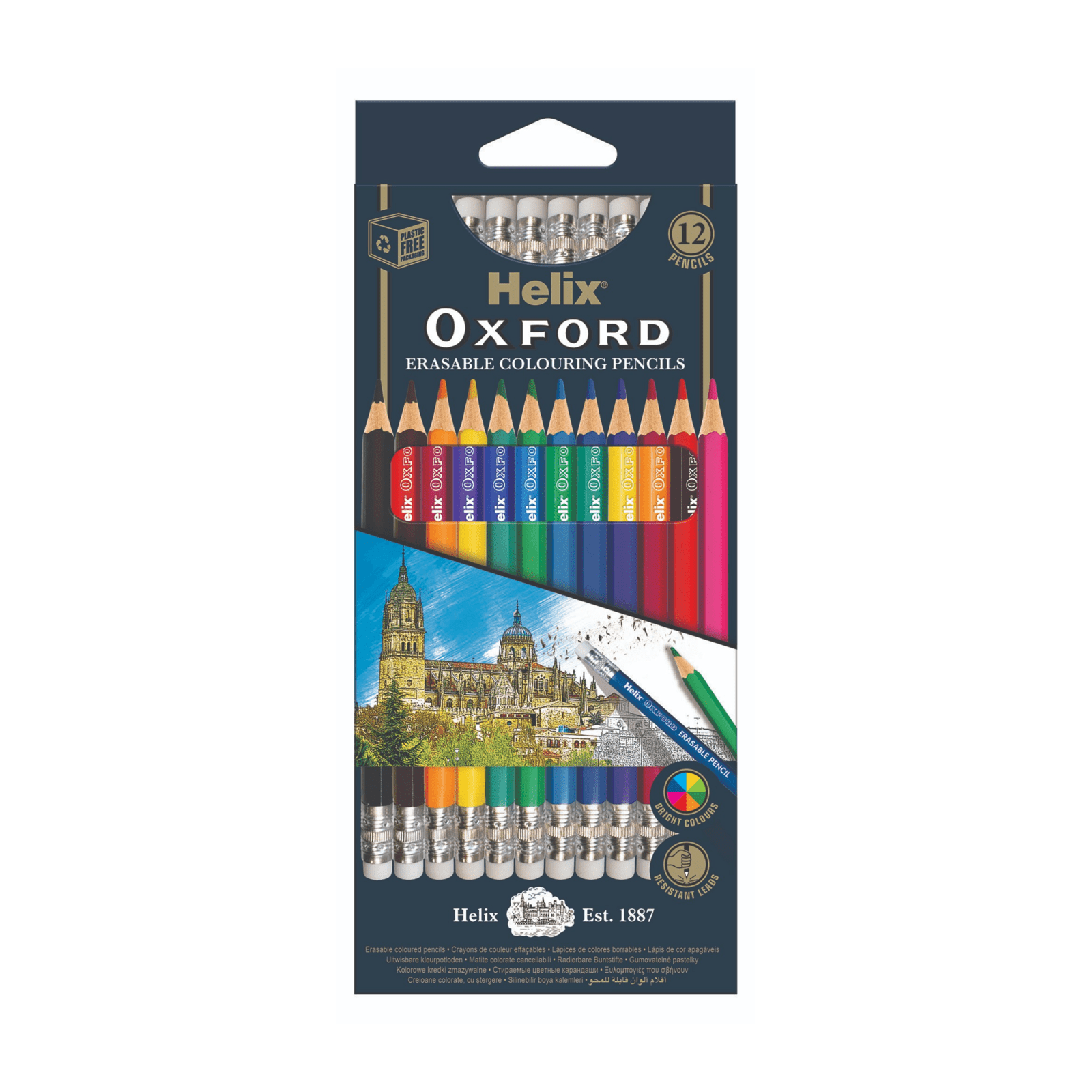 Helix Erasable Colouring Pencils - ACE Clothing