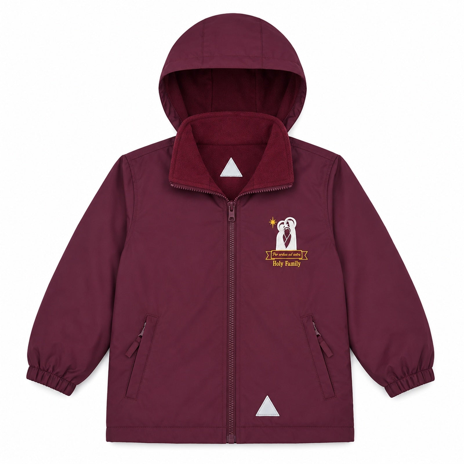 Holy Family Waterproof Fleece - Maroon - ACE Clothing