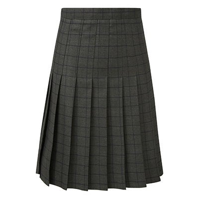 Islamia Primary Girls Skirt - Grey/ Navy - ACE Clothing