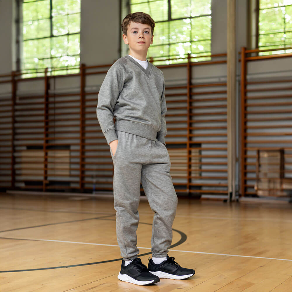 Jogging Bottoms - Mid Grey - ACE Clothing