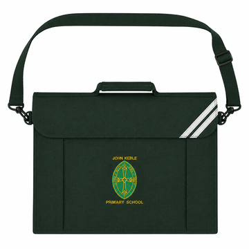 John Keble Bookbag with strap (Bottle Green) - ACE Clothing