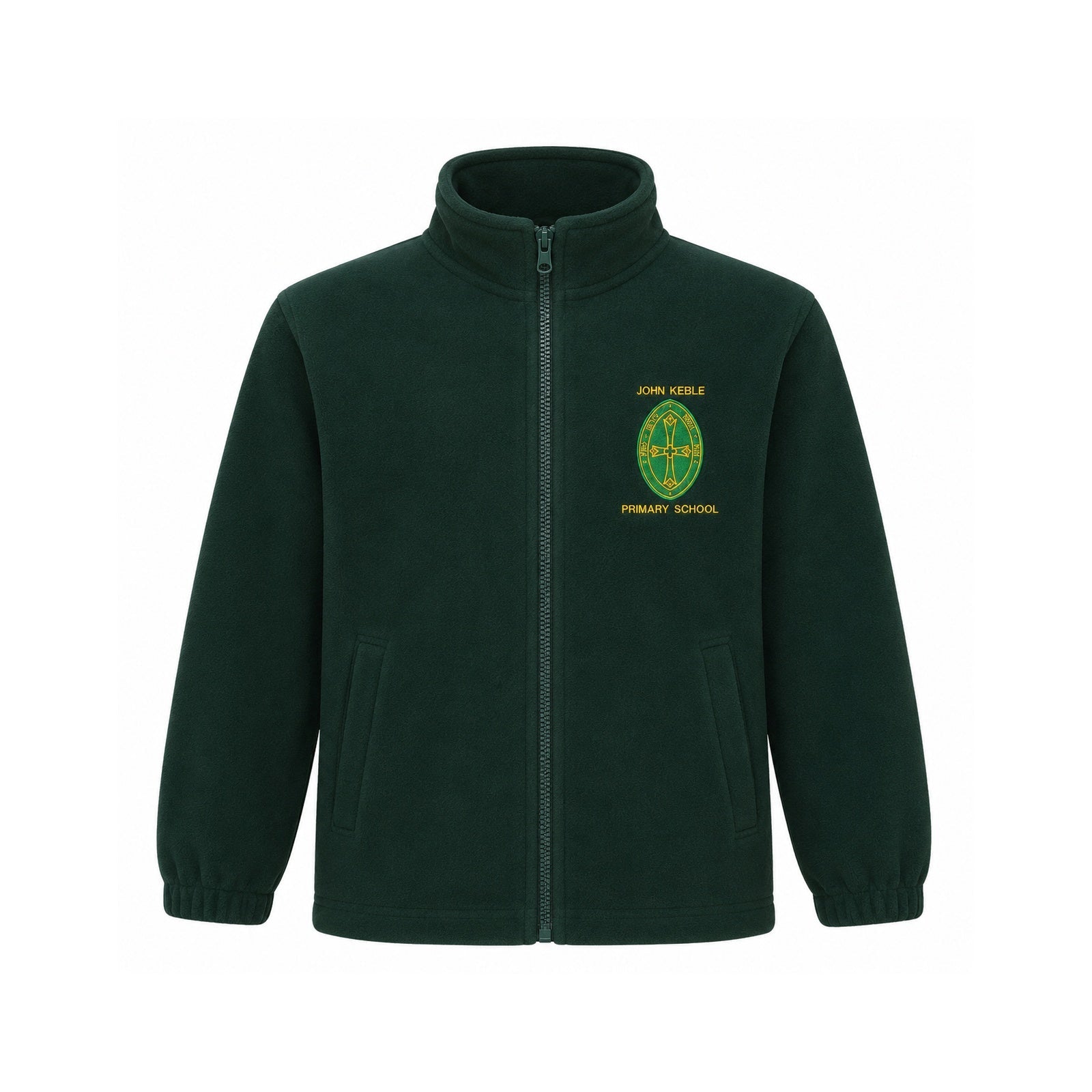 John Keble Polar Fleece Jacket (Bottle Green) - ACE Clothing