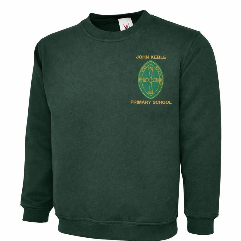 John Keble Sweatshirt - Bottle Green (Unk) - ACE Clothing