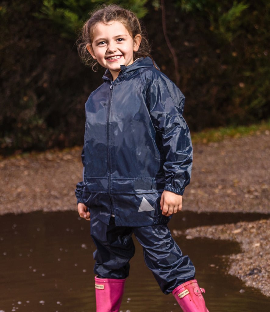 Kids Waterproof Jacket/ Trouser Suit in Carry Bag - ACE Clothing