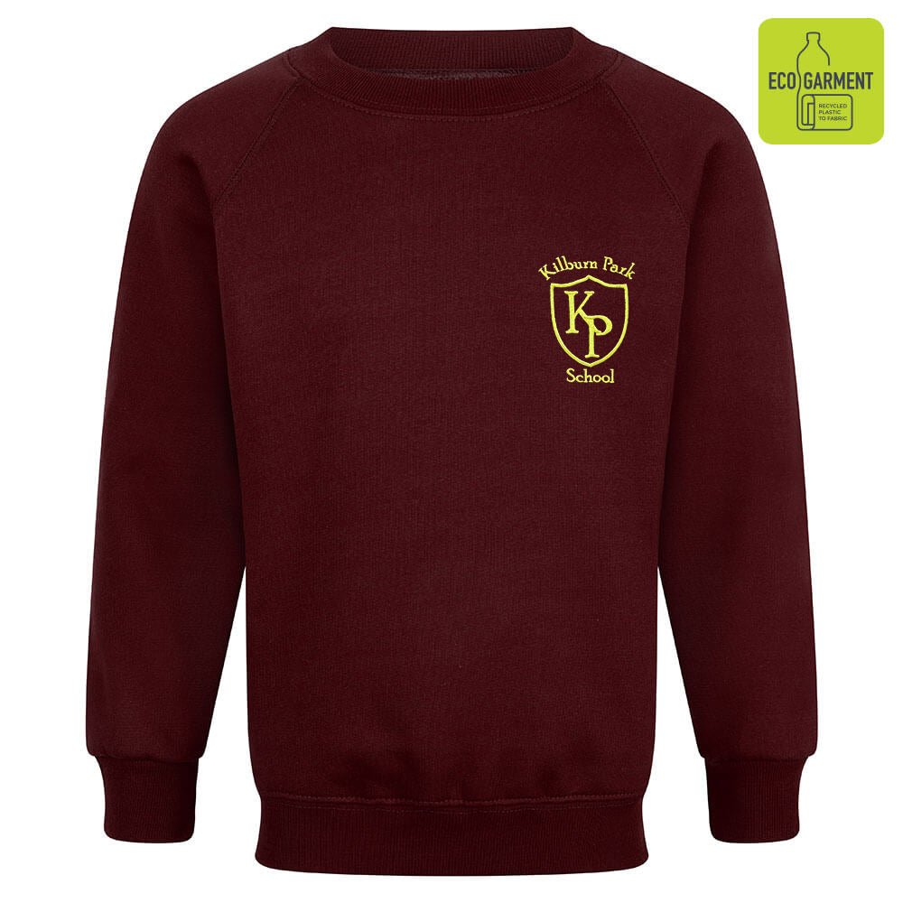 Kilburn Park Sweatshirt -Dark Maroon - ACE Clothing