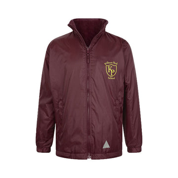 Kilburn Park Waterproof Fleece Jacket (Dark Maroon) - ACE Clothing
