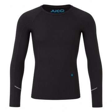 Long Sleeve Sports Base Layer Black (DL) - ACE Clothing