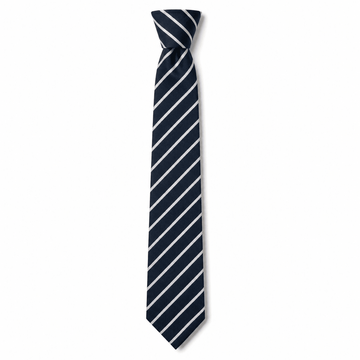 Mitchell Brook Year 3, 4 & 5 Tie (Navy/White Stripe) - ACE Clothing