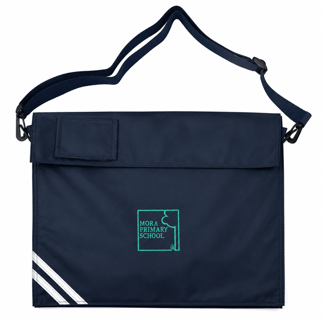 Mora Bookbag with strap- Navy - ACE Clothing