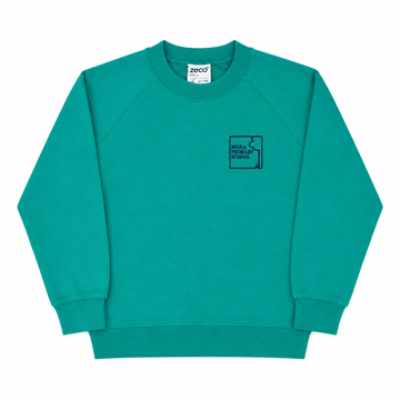 Mora Sweatshirt with Logo - Jade - ACE Clothing