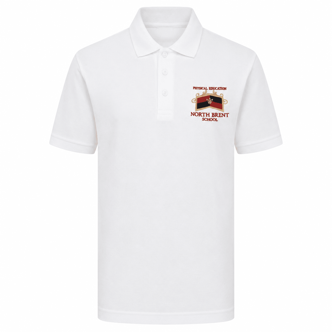 North Brent PE Polo (White) - ACE Clothing